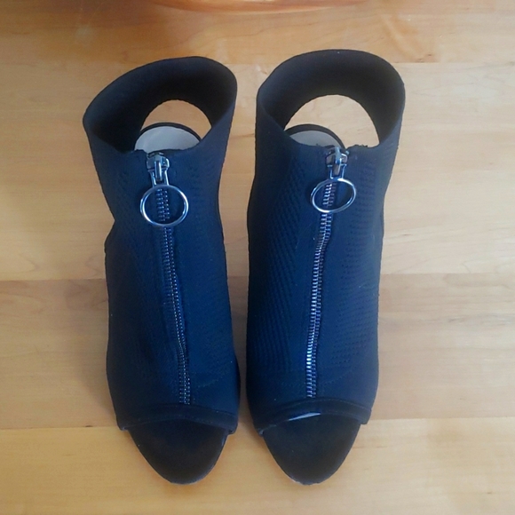 Zara Stiletto Peep Toe High Heels - Picture 3 of 3